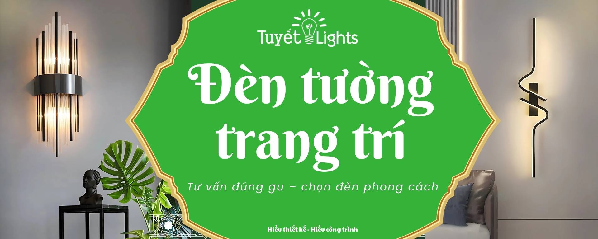 Đèn Tường Cổ Điển – Vẻ Đẹp Vượt Thời Gian Cho Không Gian Sang Trọng